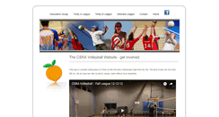 Desktop Screenshot of csravolleyball.com